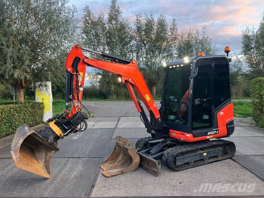 Kubota KX 027-4 | 1475 uur | met Engcon draaikantelstuk Mini excavators < 7t