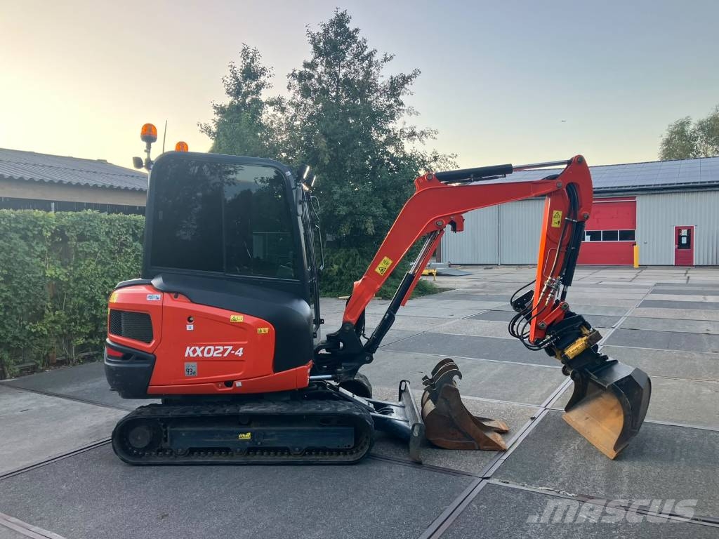 Kubota KX 027-4 | 1475 uur | met Engcon draaikantelstuk Mini excavators < 7t