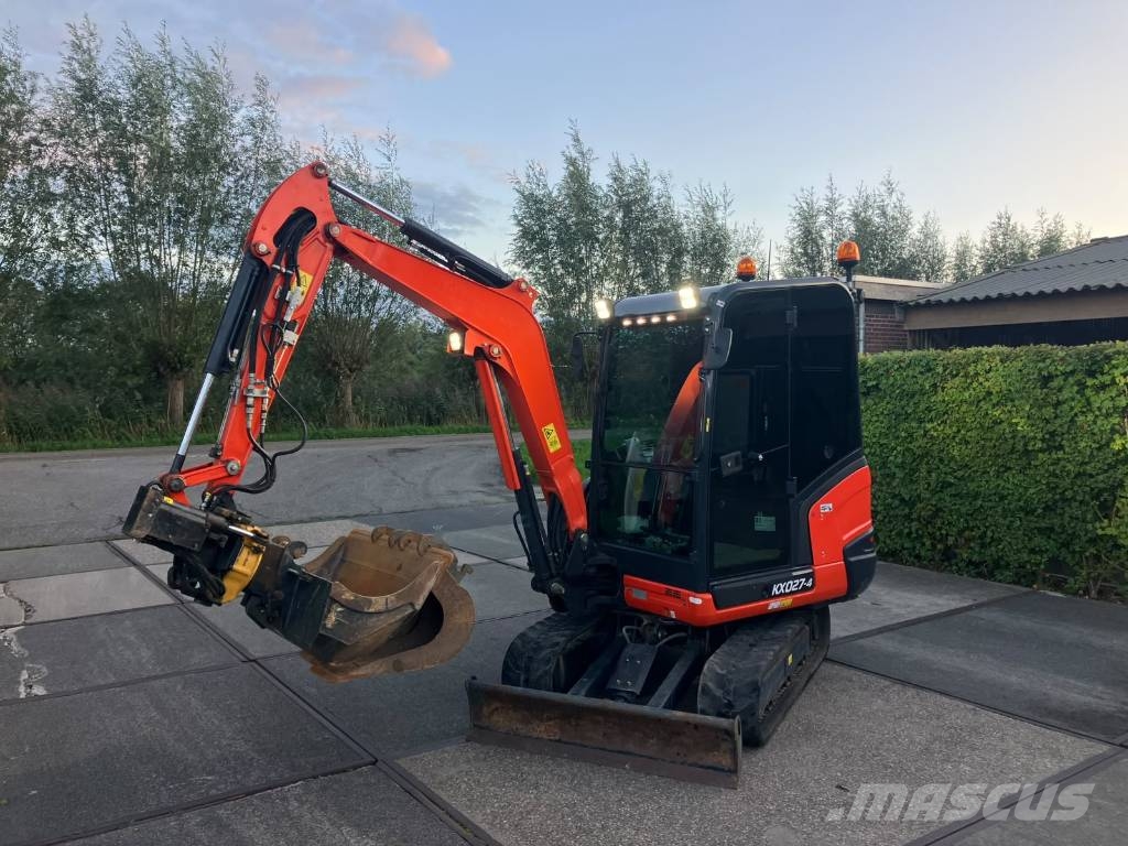 Kubota KX 027-4 | 1475 uur | met Engcon draaikantelstuk Mini excavators < 7t