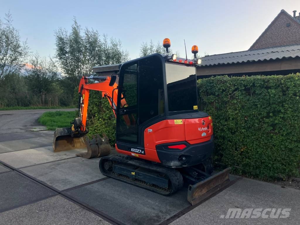 Kubota KX 027-4 | 1475 uur | met Engcon draaikantelstuk Mini excavators < 7t