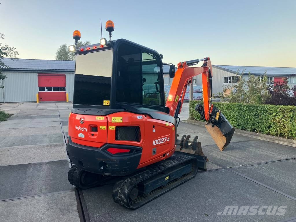 Kubota KX 027-4 | 1475 uur | met Engcon draaikantelstuk Mini excavators < 7t