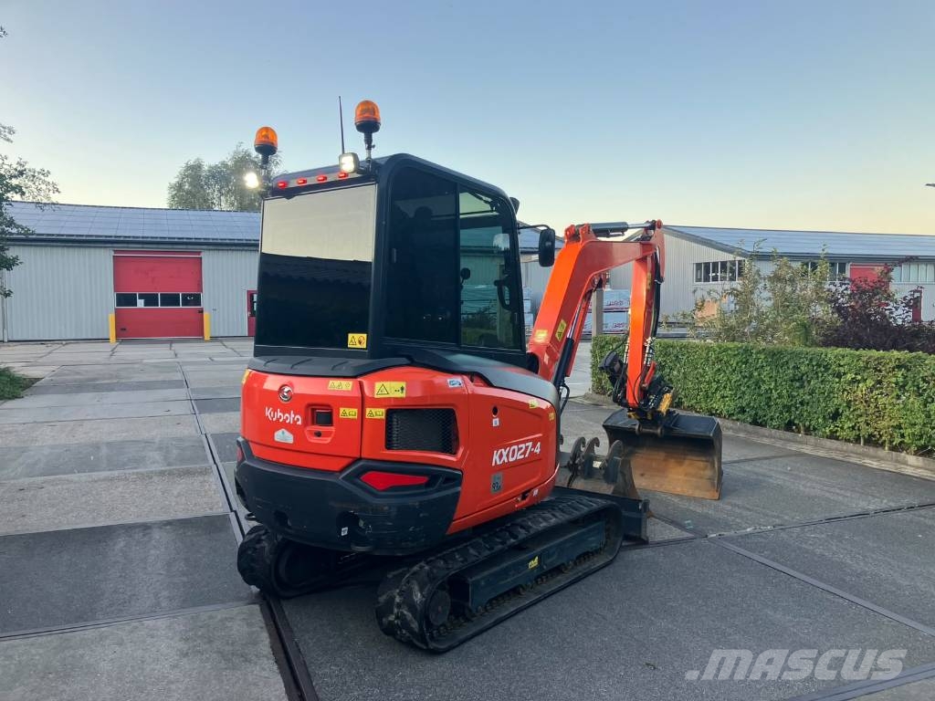 Kubota KX 027-4 | 1475 uur | met Engcon draaikantelstuk Mini excavators < 7t
