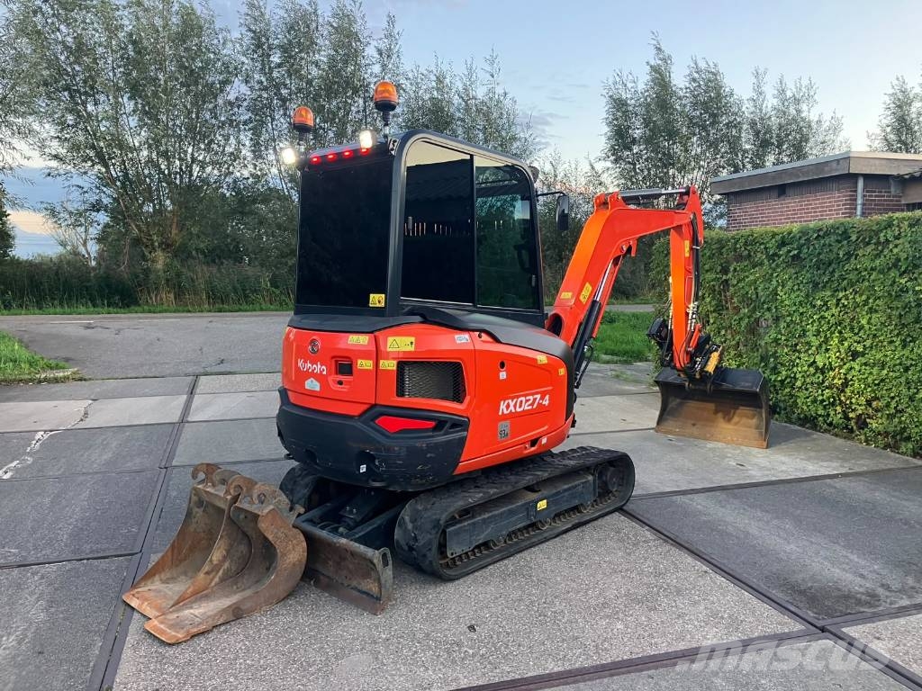 Kubota KX 027-4 | 1475 uur | met Engcon draaikantelstuk Mini excavators < 7t