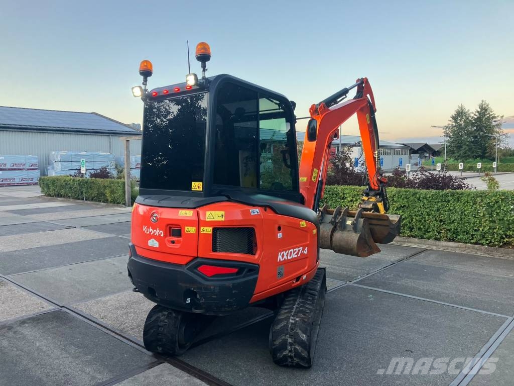 Kubota KX 027-4 | 1475 uur | met Engcon draaikantelstuk Mini excavators < 7t