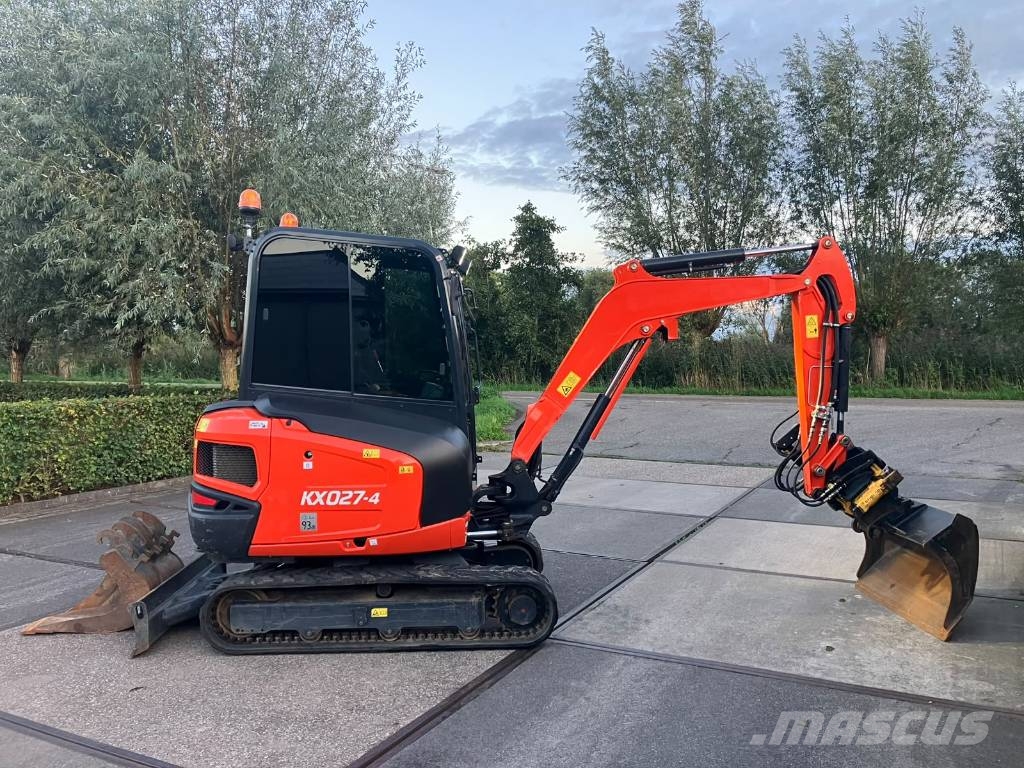 Kubota KX 027-4 | 1475 uur | met Engcon draaikantelstuk Mini excavators < 7t