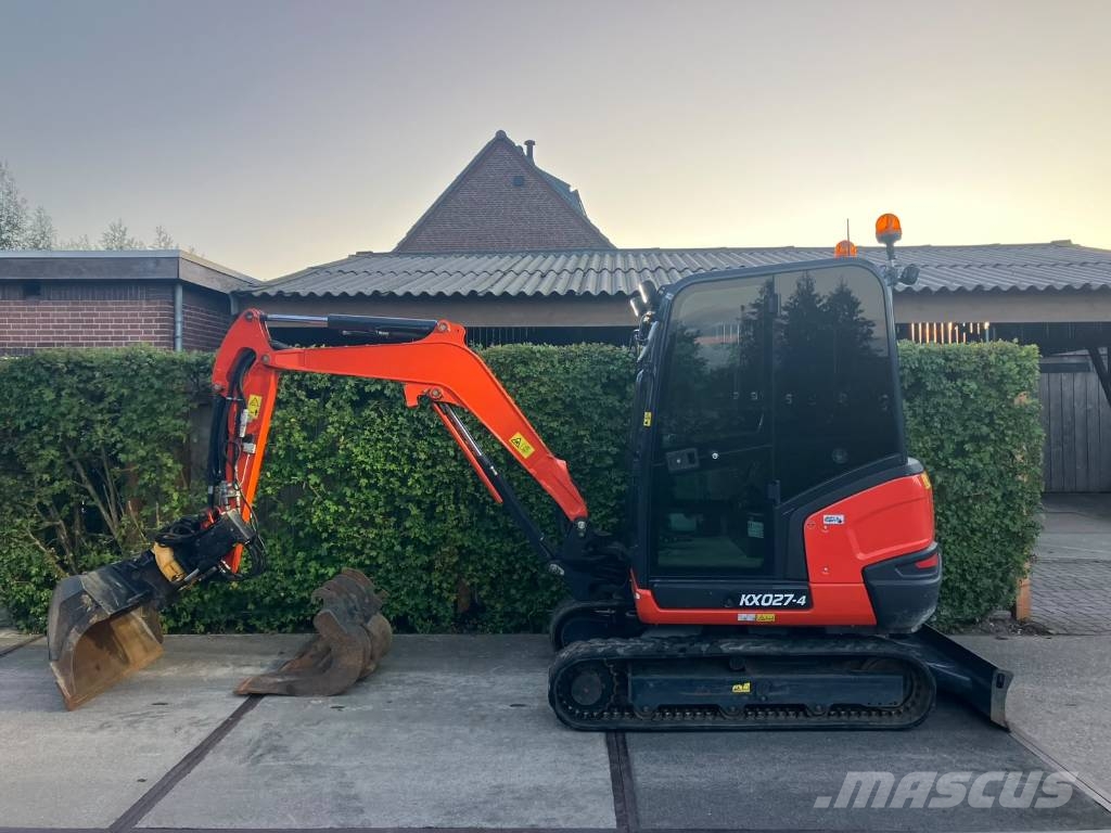 Kubota KX 027-4 | 1475 uur | met Engcon draaikantelstuk Mini excavators < 7t