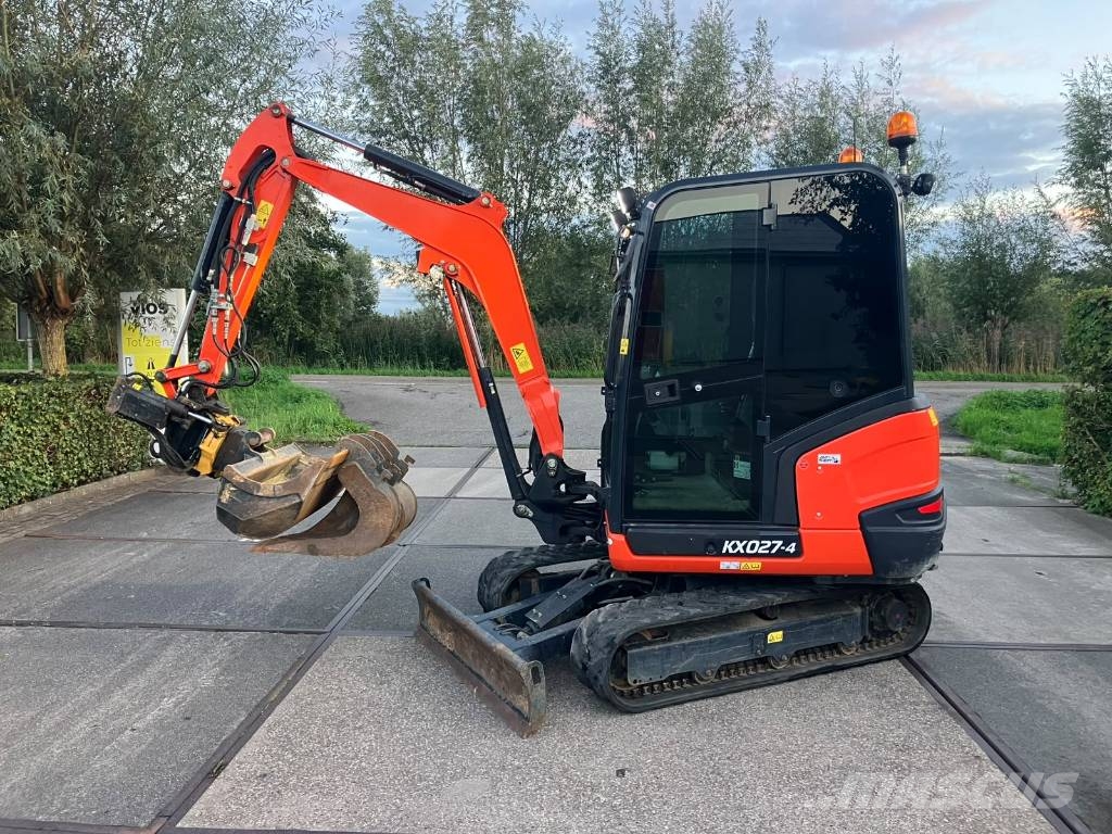 Kubota KX 027-4 | 1475 uur | met Engcon draaikantelstuk Mini excavators < 7t