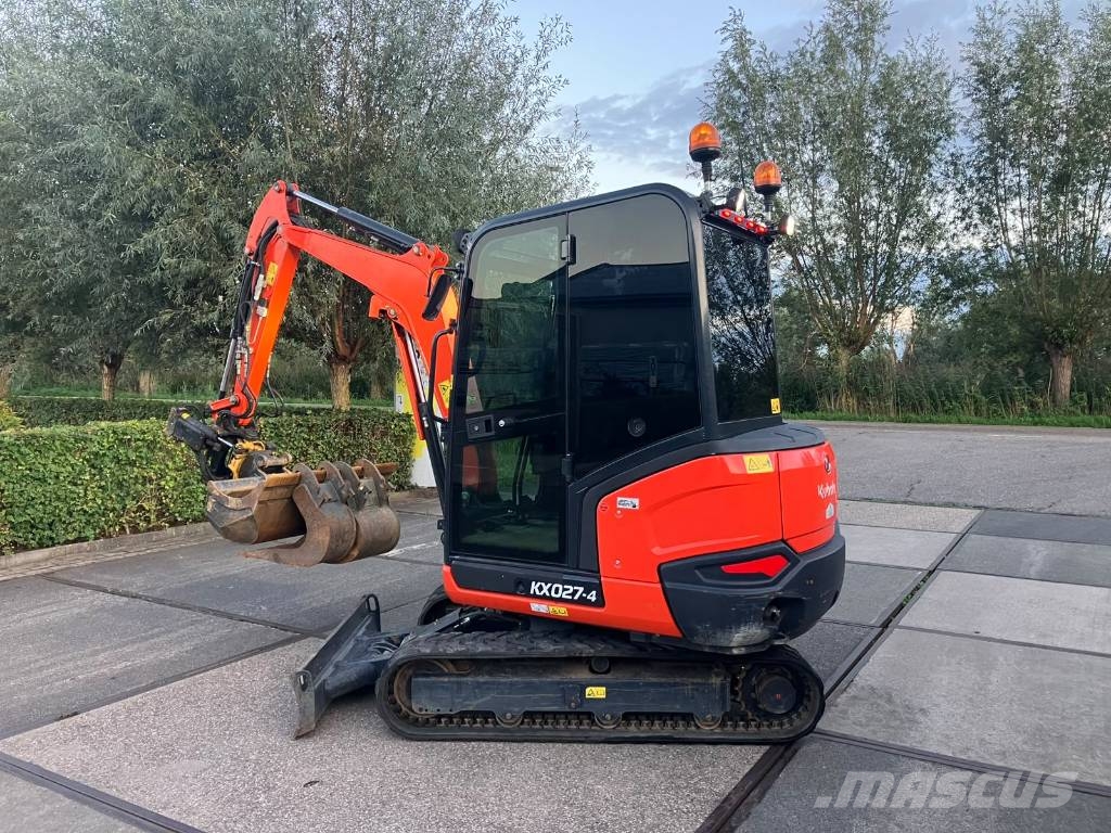 Kubota KX 027-4 | 1475 uur | met Engcon draaikantelstuk Mini excavators < 7t