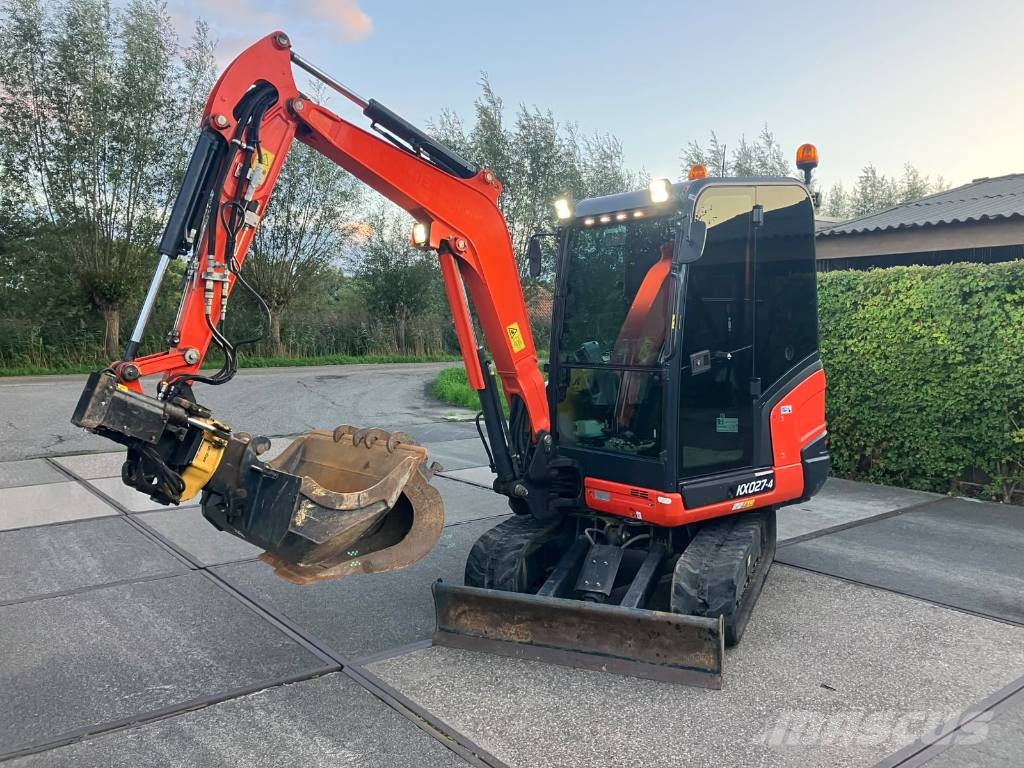 Kubota KX 027-4 HI minigraver | 1475 uur | Engcon DKS 소형 굴삭기 7톤 미만