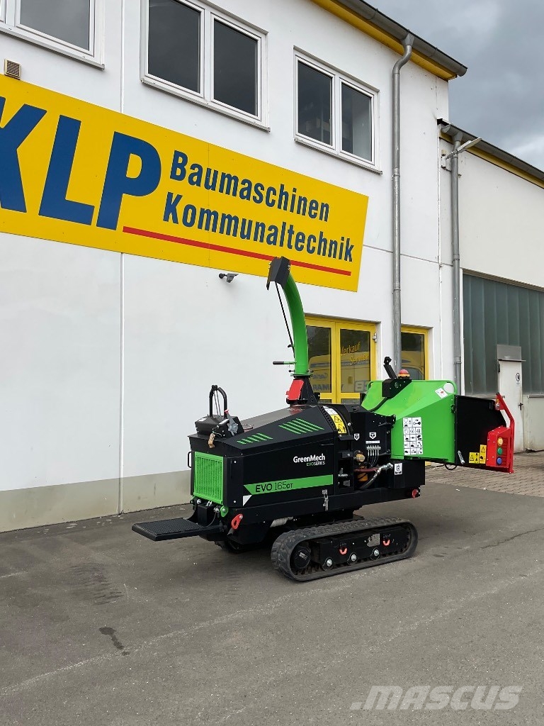 Greenmech EVO 165DT Medienos smulkintuvai