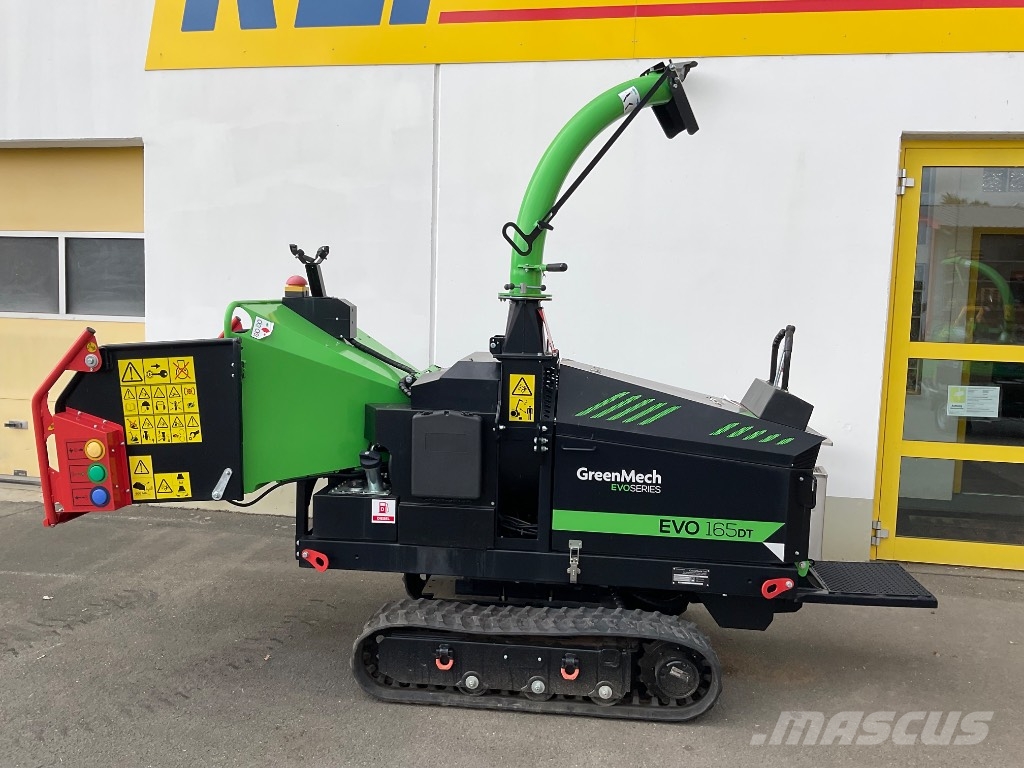 Greenmech EVO 165DT Medienos smulkintuvai