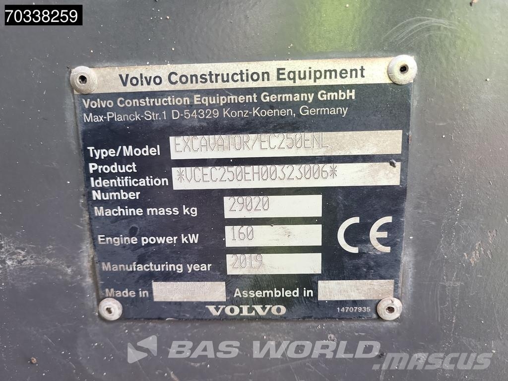 Volvo EC250 E NL Gravemaskiner på larvebånd