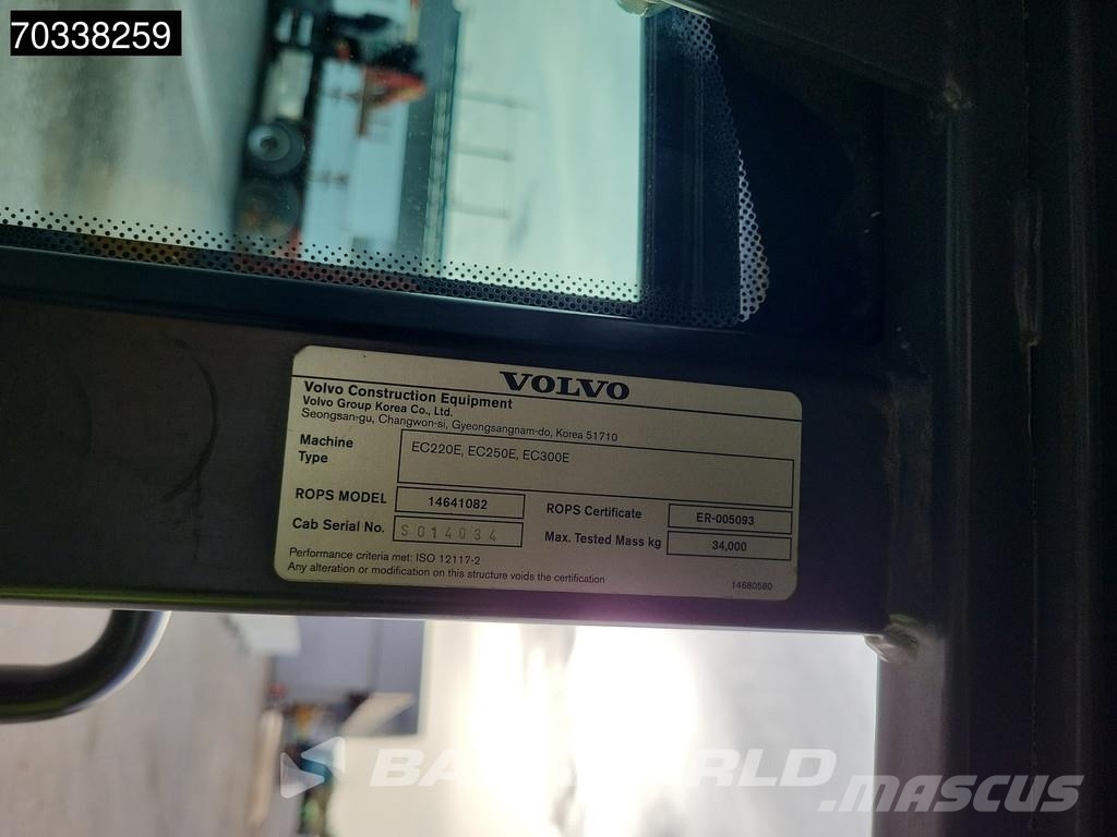 Volvo EC250 E NL Gravemaskiner på larvebånd