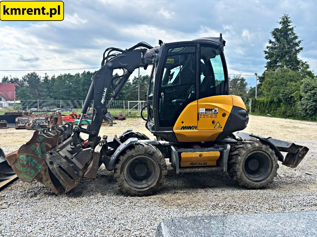 Mecalac 9 MWR KOPARKA KOŁOWA 2019R. | MECALAC 11 KOMATSU P Wielgraafmachines