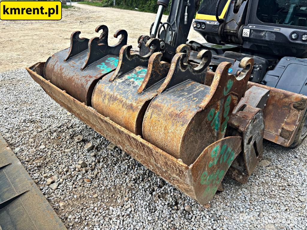 Mecalac 9 MWR KOPARKA KOŁOWA 2019R. | MECALAC 11 KOMATSU P Wielgraafmachines