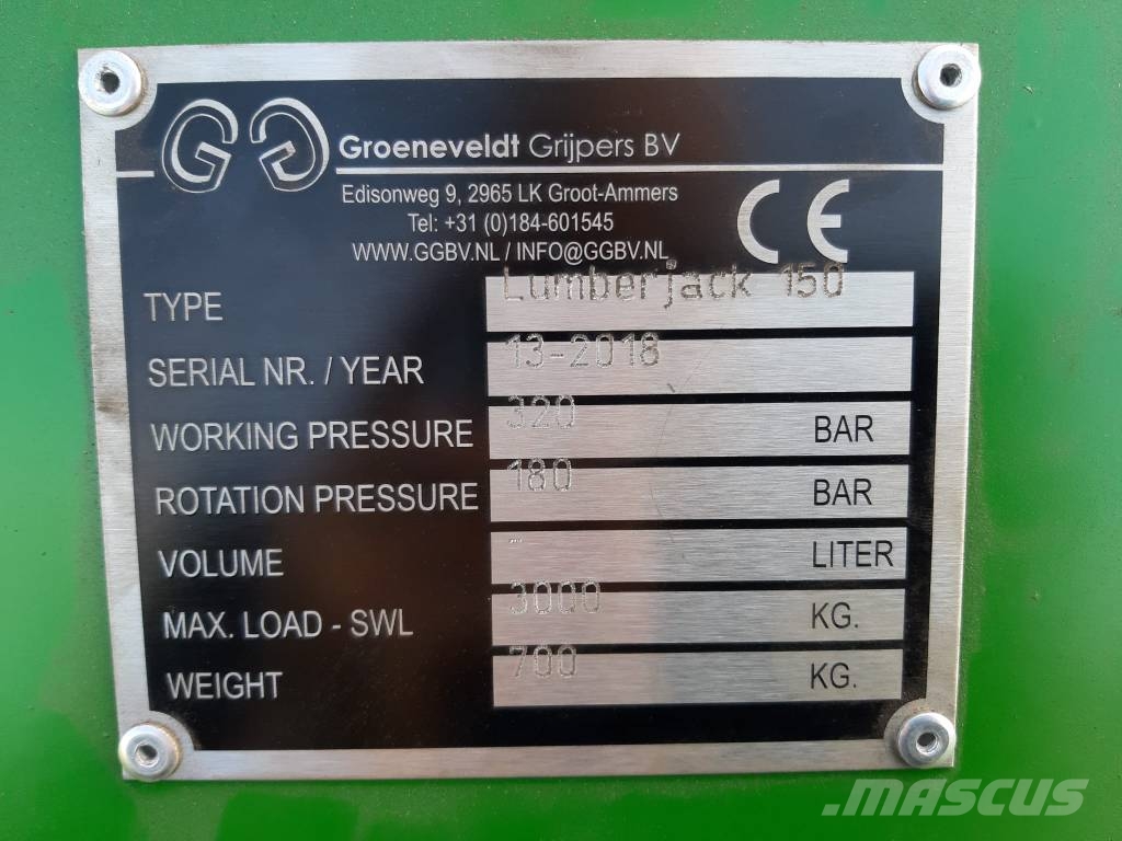 Groeneveldt Lumberjack 150 Forestal - Otros
