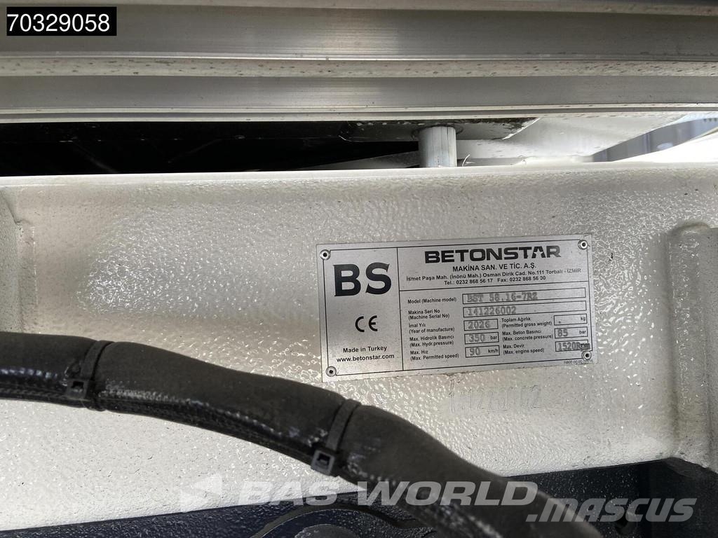 Mercedes-Benz Arocs 4458 Arocs 10X4 58mtr Betonstar H58-7RZ pump Lastbilar med betongpump