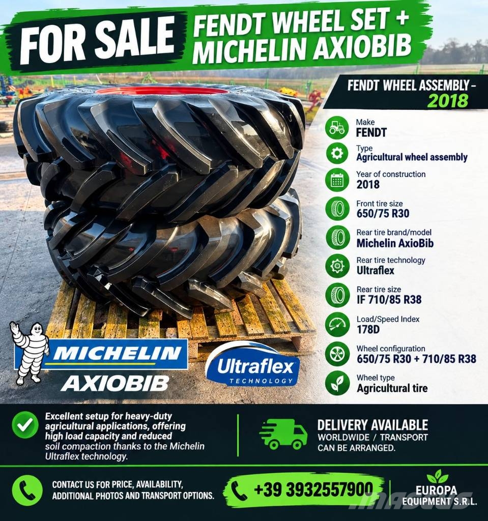 Michelin Axio Bib الإطارات والعجلات والحافات
