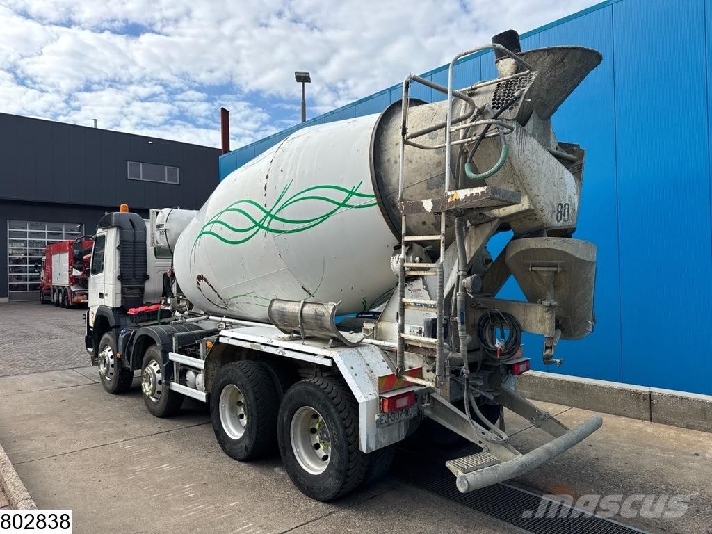 Volvo FMX 410 8x4, EURO 6, Liebherr 9m3, Camion malaxeur