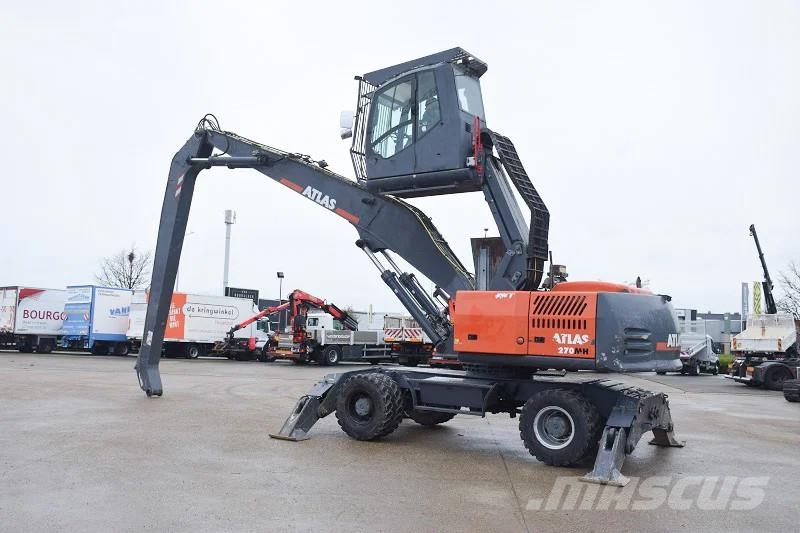 Atlas 270 MH Long reach Перевантажувачі металобрухту/промислові навантажувачі