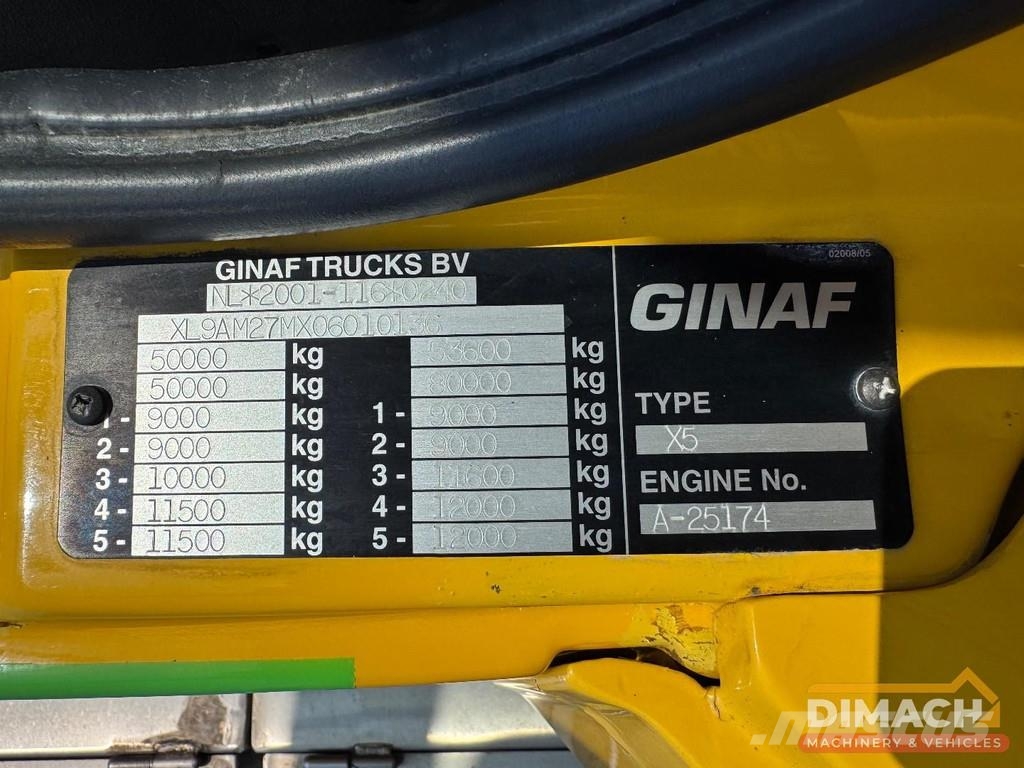 Ginaf X 5250 TS 10x6*8 NL crane truck - Euro 5 - Road pl オールテレーンクレーン