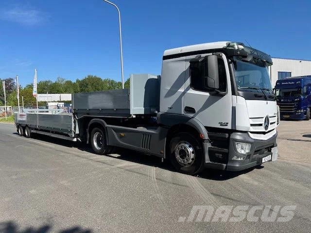 Mercedes-Benz Actros 1843 + Dinkel DTSAV 28000KG Dieplader Tractor Units