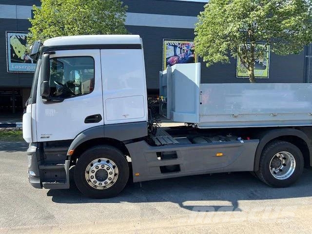 Mercedes-Benz Actros 1843 + Dinkel DTSAV 28000KG Dieplader Tractor Units