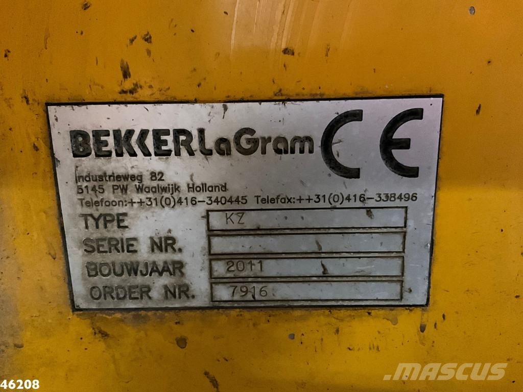 Scania P 360 Euro 6 Bekker LaGram 9m³ kolkenzuiger Ассенизаторские машины