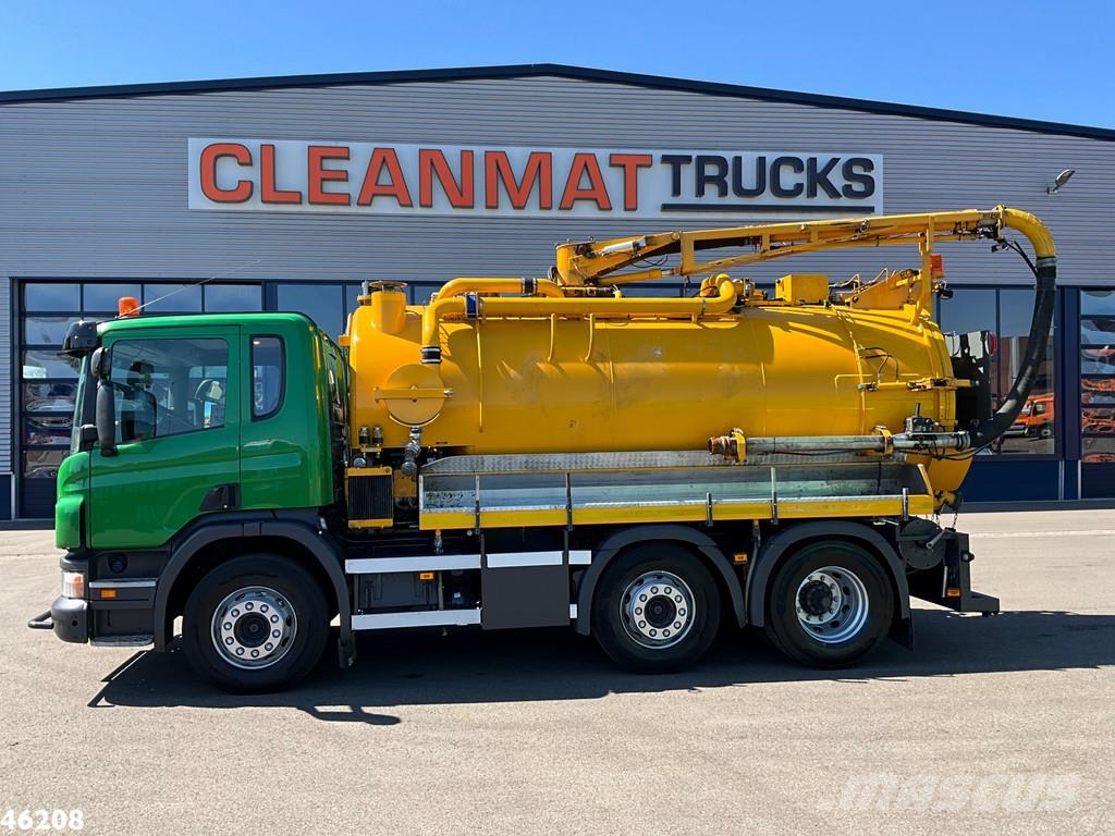 Scania P 360 Euro 6 Bekker LaGram 9m³ kolkenzuiger Ассенизаторские машины
