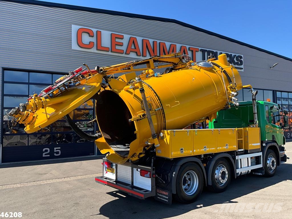 Scania P 360 Euro 6 Bekker LaGram 9m³ kolkenzuiger Ассенизаторские машины