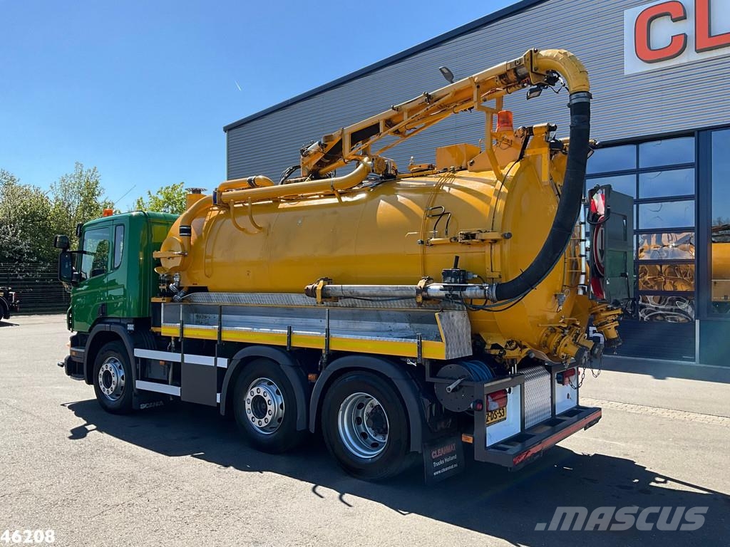 Scania P 360 Euro 6 Bekker LaGram 9m³ kolkenzuiger Ассенизаторские машины