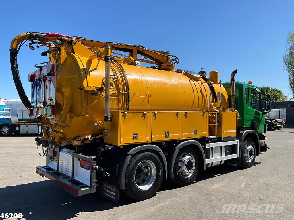 Scania P 360 Euro 6 Bekker LaGram 9m³ kolkenzuiger Ассенизаторские машины