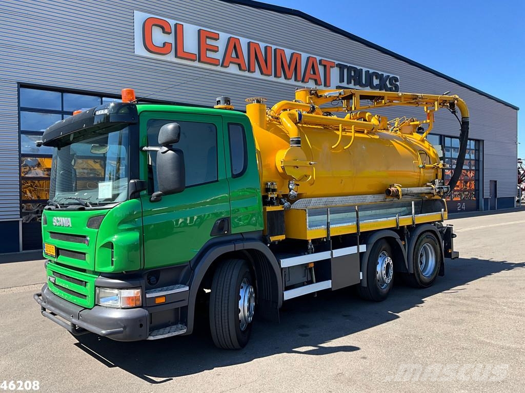 Scania P 360 Euro 6 Bekker LaGram 9m³ kolkenzuiger Ассенизаторские машины
