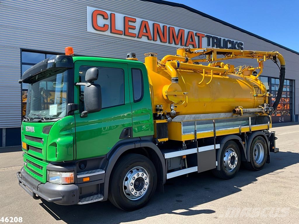 Scania P 360 Euro 6 Bekker LaGram 9m³ kolkenzuiger Ассенизаторские машины