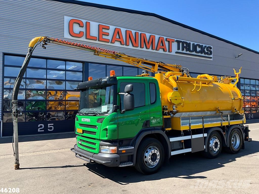 Scania P 360 Euro 6 Bekker LaGram 9m³ kolkenzuiger Ассенизаторские машины