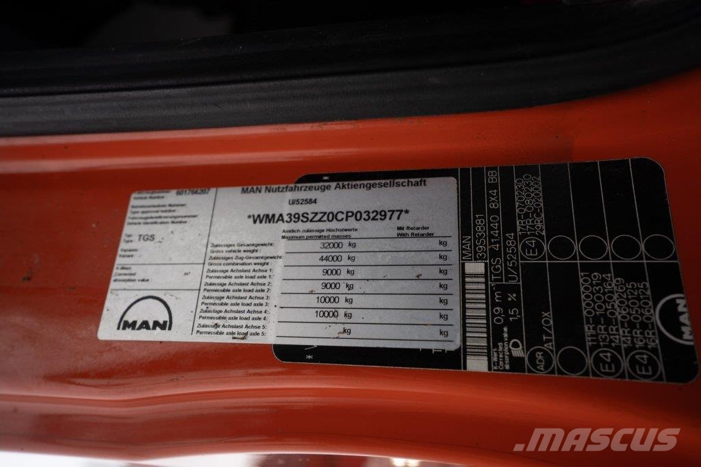 MAN TGS 41.440 BB - EFFER 385/4S Camiones polibrazo