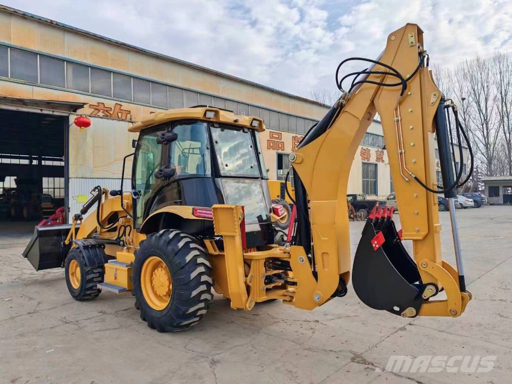 CAT 420 F لوادر ذات جرافات عكسية