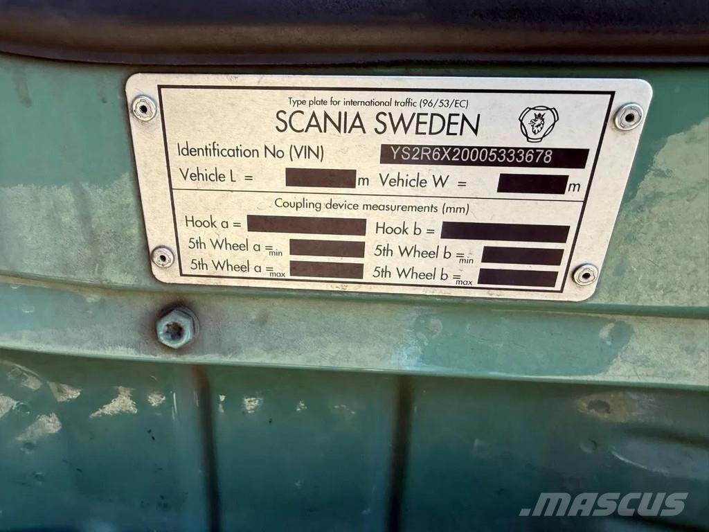 Scania R450 6X2 + DRACO AANHANGER 2010  TUV TILL 17-08-20 Camiones de caja de lona