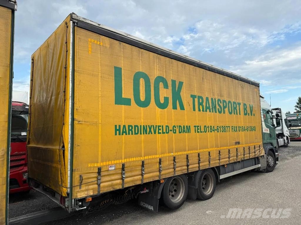 Scania R450 6X2 + DRACO AANHANGER 2010  TUV TILL 17-08-20 Camiones de caja de lona