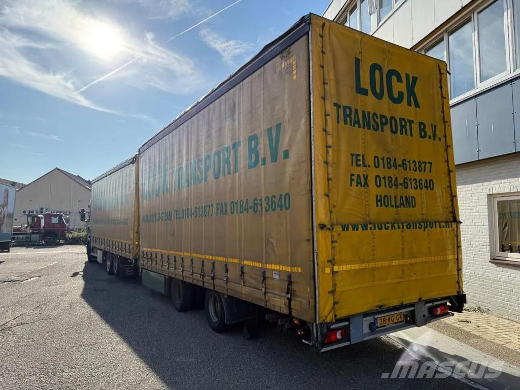 Scania R450 6X2 + DRACO AANHANGER 2010  TUV TILL 17-08-20 Camiones de caja de lona