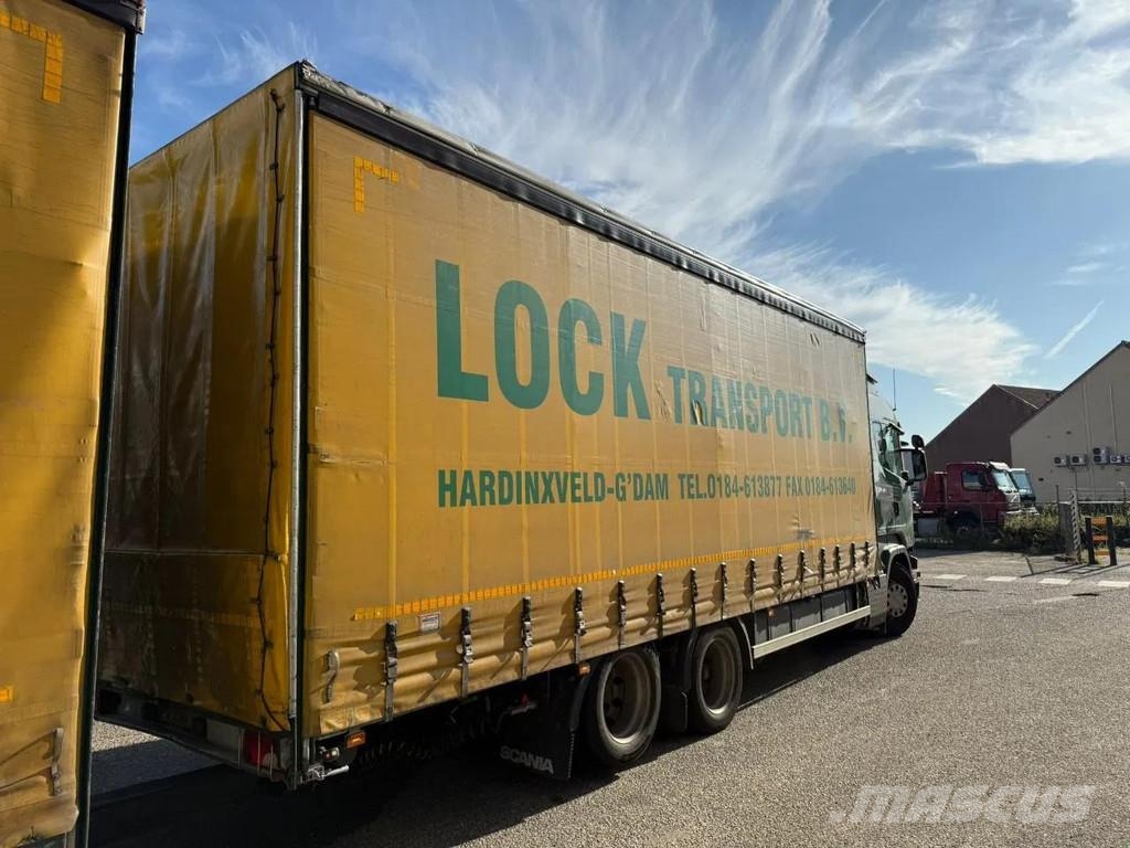 Scania R450 6X2 + DRACO AANHANGER 2010  TUV TILL 17-08-20 Camiones de caja de lona