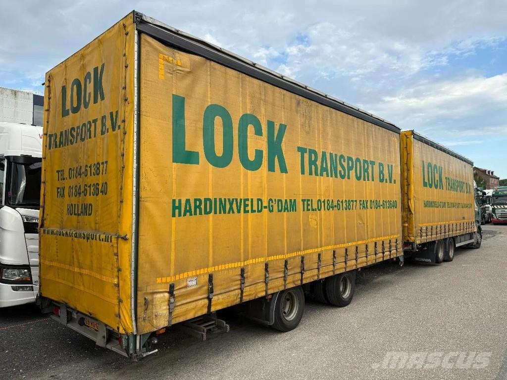 Scania R450 6X2 + DRACO AANHANGER 2010  TUV TILL 17-08-20 Camiones de caja de lona