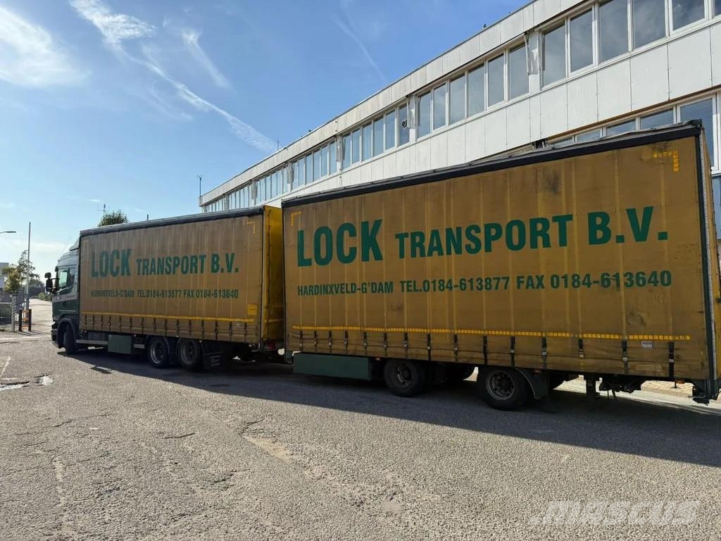 Scania R450 6X2 + DRACO AANHANGER 2010  TUV TILL 17-08-20 Camiones de caja de lona