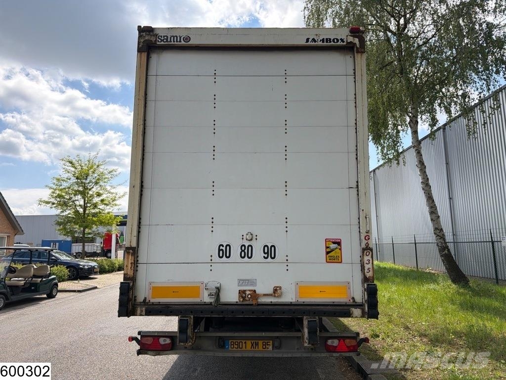 Samro gesloten bak Box body semi-trailers
