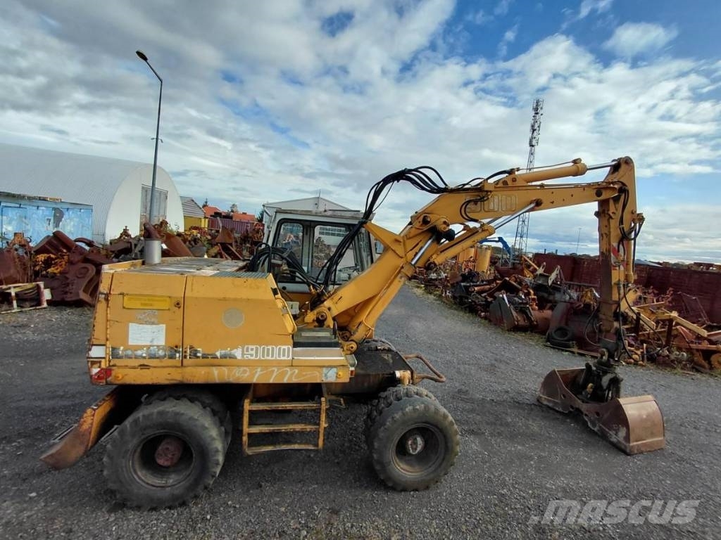 Liebherr A 900 + Greifer | Chwytak Excavadoras de ruedas