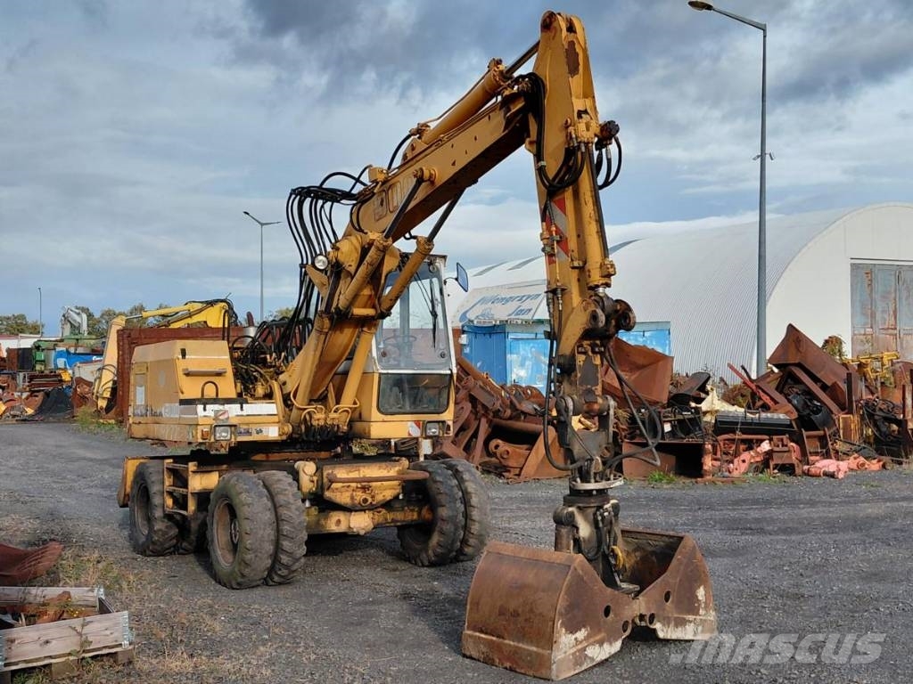 Liebherr A 900 + Greifer | Chwytak Excavadoras de ruedas