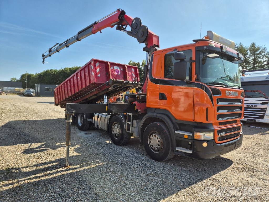 Scania R 440 8x2 //HMF 2620 K-5 Y2016 // Wirehejs//Filter شاحنات الرافعات