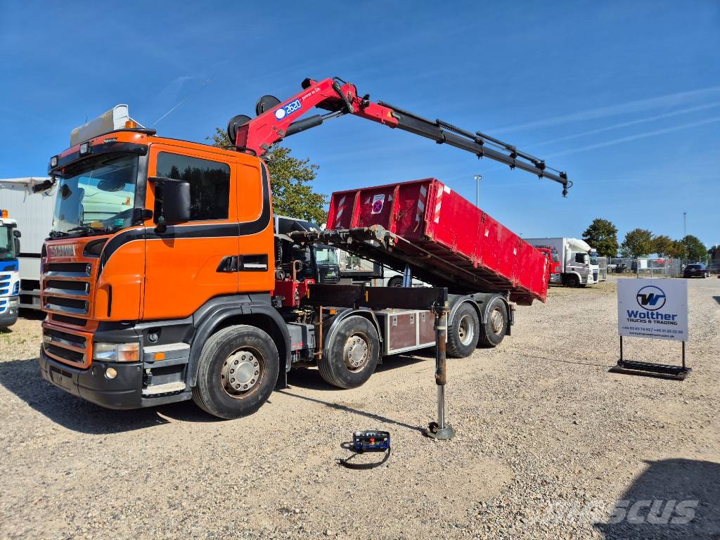 Scania R 440 8x2 //HMF 2620 K-5 Y2016 // Wirehejs//Filter شاحنات الرافعات