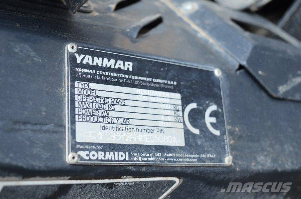 Yanmar C 08-A Palas cargadoras