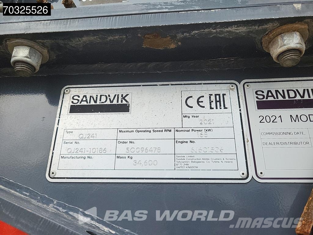 Sandvik QJ241 Mobilne drobilice
